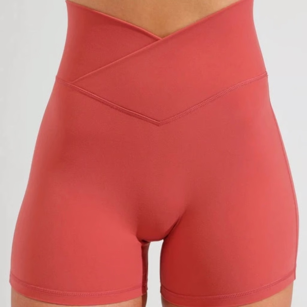 BuffBunny Coral Bike Shorts - Picture 3 of 6